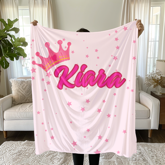 Princess Name Theme Blanket